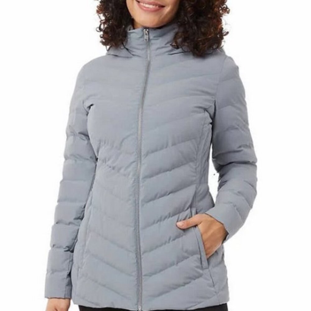 32 Degrees Women's Power Tech Jacket Blue (Tradewinds)